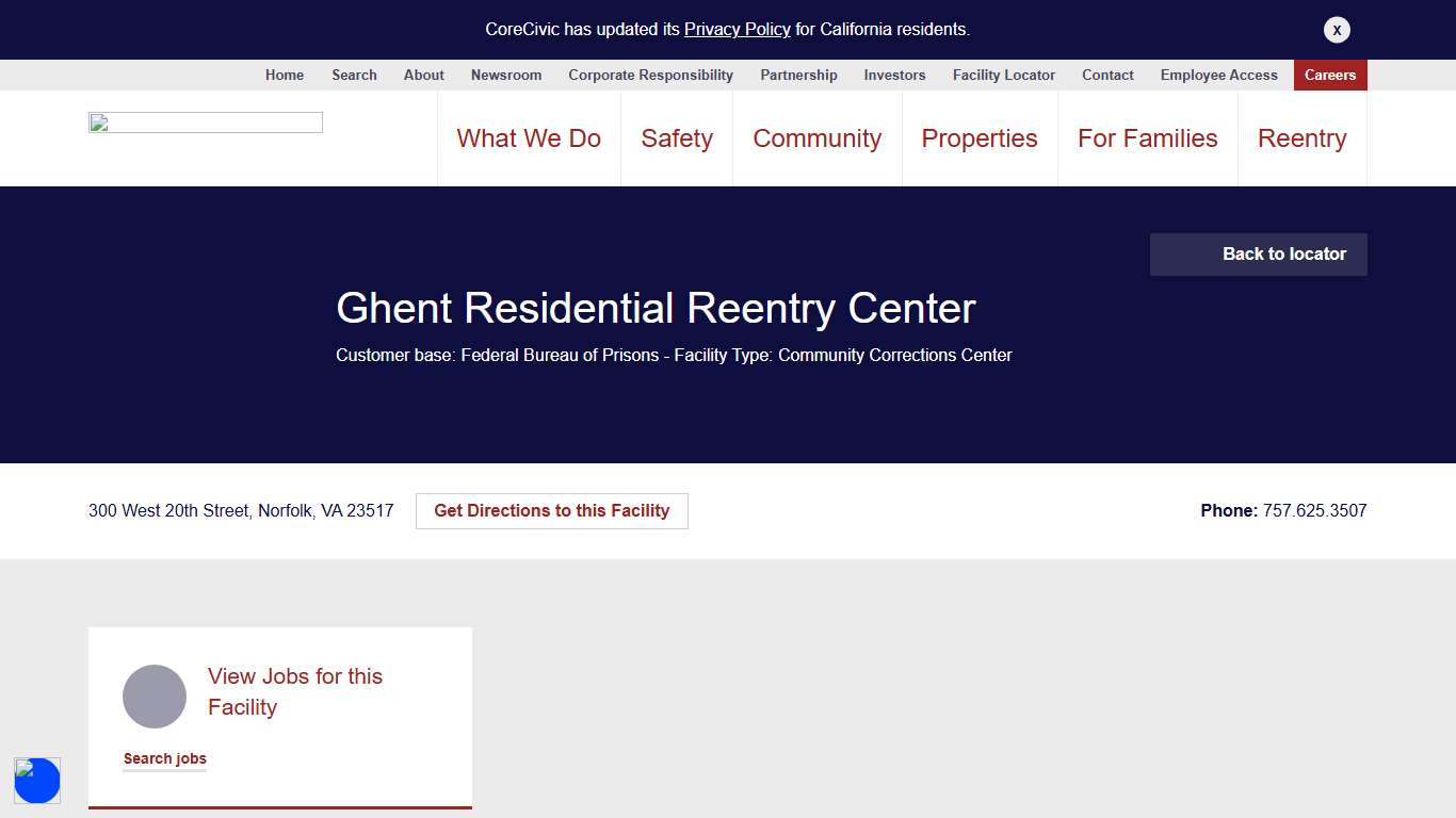 Ghent Residential Reentry Center